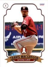 2021 Altoona Curve Choice #18 Travis MacGregor Tarpon Springs Florida FL Card