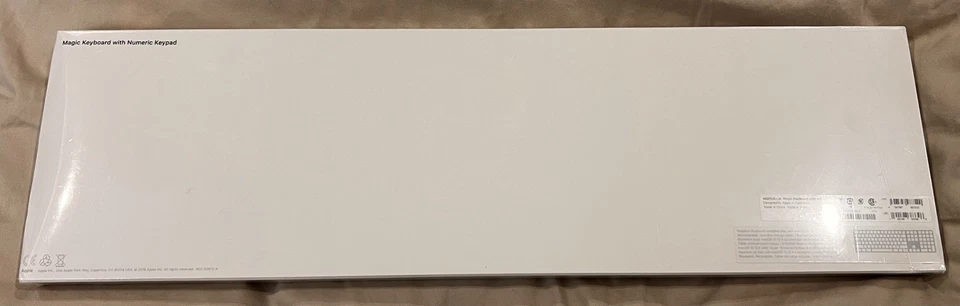 Apple Magic Keyboard With Numeric Keypad MQ052LL /A Wireless Rechargeable - Image 2 of 2