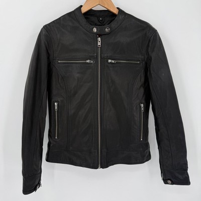 NWT Milwaukee Leather Women's Scooter Jacket Zip-Out Liner Black Small
