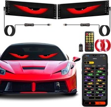 2pcs 23truck Windshield Cars Devil Eyes Light Remote Smart Eye Lamp Soft Screen 2pcs 23truck Windshield Cars Devil Eyes Light Remote Smart Eye Lamp Soft Screen