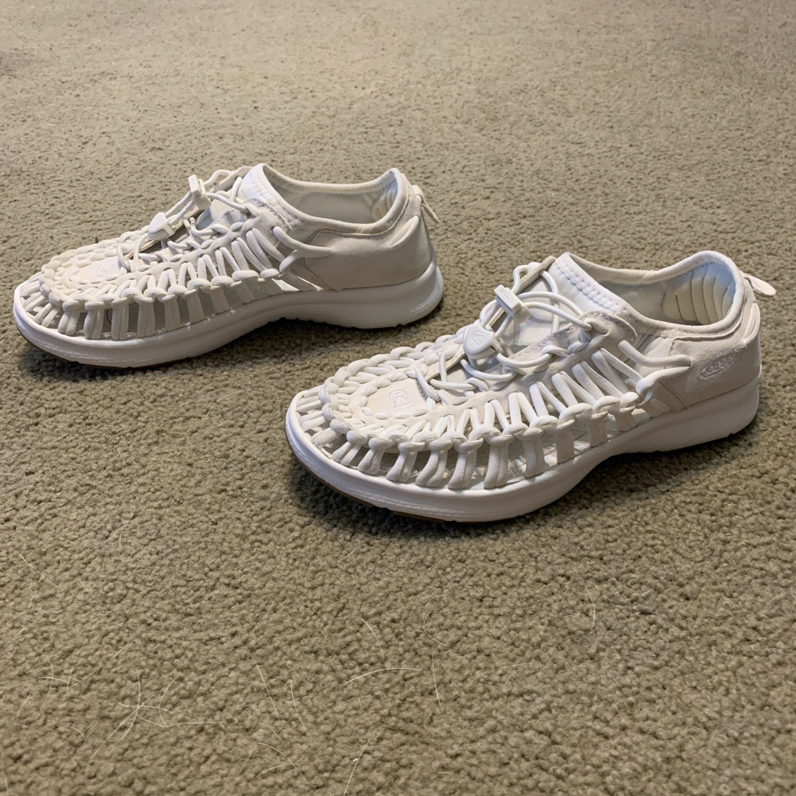 Sandali sneaker Keen Bungee Cord ecologici bianchi antimicrobici 6 5