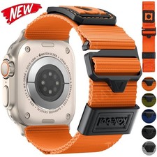 Sport Rugged Nylon Strap Band For Apple Watch Ultra Series 11 10 9 8 7 6 SE SE3