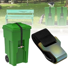 Animal Proof Trash Can Lock Easy Install Outdoor Windproof Secure Lid