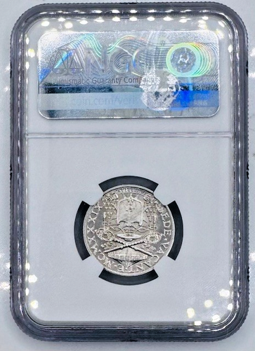 1939 Vatican 5L Sede Vacante NGC MS65 🔥Only 40,000 Minted🔥 - Picture 2 of 4