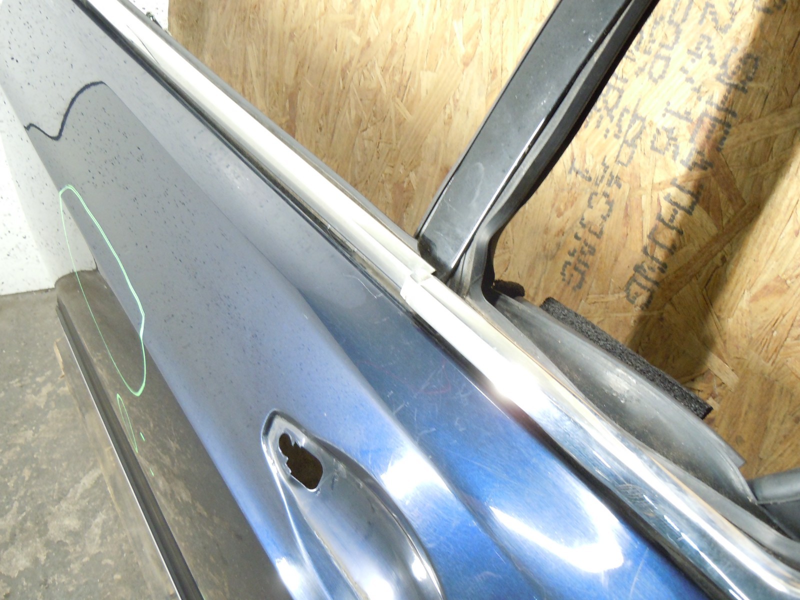 2006 06 Bentley Continental Flying Spur Rear Door Shell Driver Left OEM LR5W