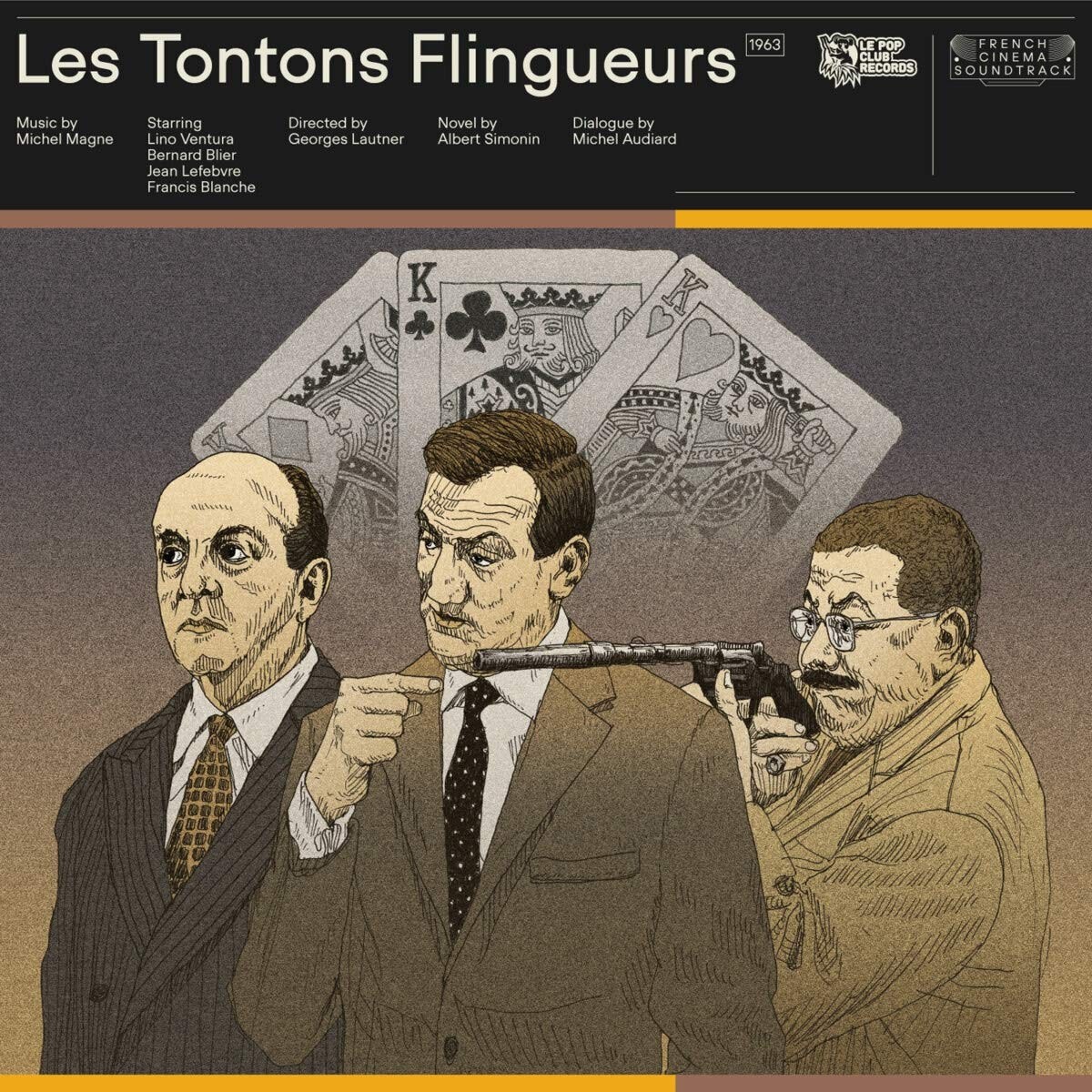 Michel Magne Les Tontons Flingueurs (La Bande Originale) 12 Inch Vinyl PCR035