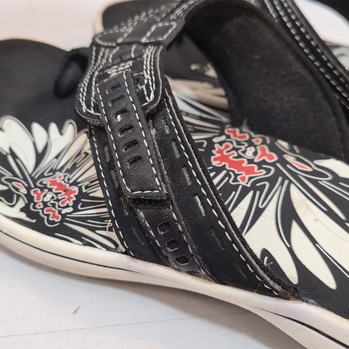 Clarks Cloudstepper schwarze Breeze Damen-Sandalen Größe 9 - Bild 9 von 12