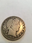 1910 barber half dollar g/vg
