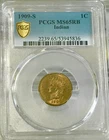 New Listing1909-S Indian Head Penny PCGS MS 65 RB