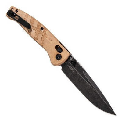Hogue Hunting Mysto 3.4'' ABLE Lock Folder Knife Maple Valley Richlite - 24419