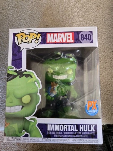 Funko Pop! Marvel 840 Immortal Hulk PX Previews Exclusive Deluxe Vinyl Figure