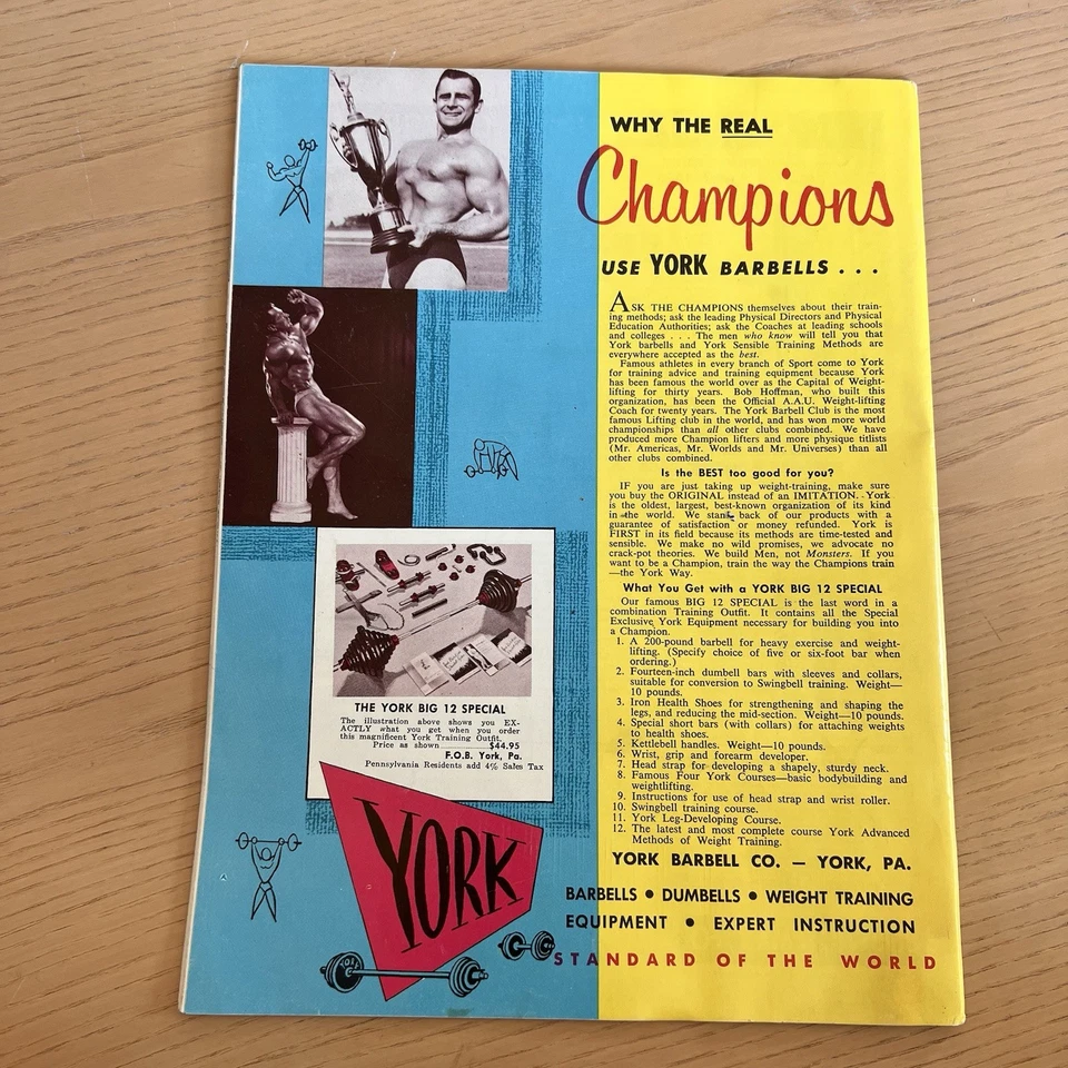 Strength & Health Magazine - June 1963 Bodybuilder Beefcake Gay Interest 1960s - Image 4 of 4