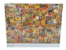 VINTAGE MATCHBOX/MATCHBOOKS 1000 PC PUZZLE 28”x 20”