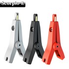 SMD IC Alligator Kelvin Clip Copper Gold Plated Duckbill Test Clamp 3 Pack