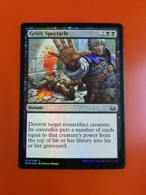 1x Grisly Spectacle | FOIL | Modern Masters 2017 | MTG Magic Cards