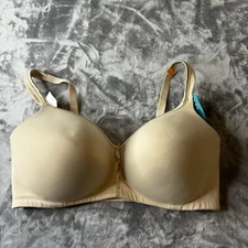 Vanity Fair Bra 38DD Padded Underwire Full Coverage 72336 Damask Neutral NEW