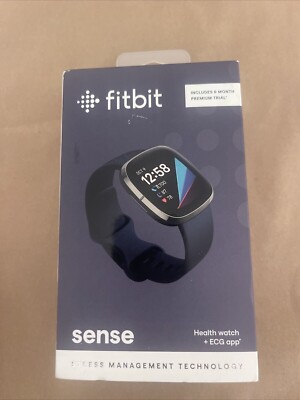 Fitbit Sense Advanced Activity Tracker Smartwatch - Carbon