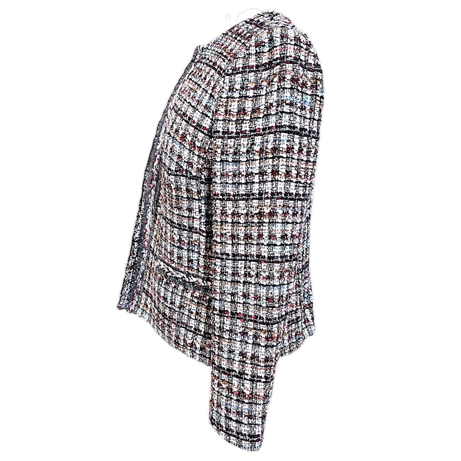 Talbots Adele Tweed Jacket Size 6P - image 4