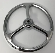 5 3/4 Inch Headlight Cover Lucas Tri Bar Spike Bullet 