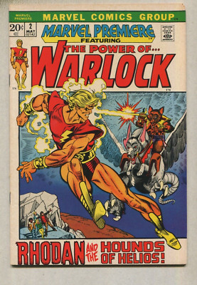 Marvel Premiere Featuring The Power Of Warlock #2 FN+ Rhodan   Marvel Comics LG2