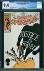 AMAZING SPIDER-MAN  #278 CGC  NM9.4  High Grade!  White Pages    4096118004