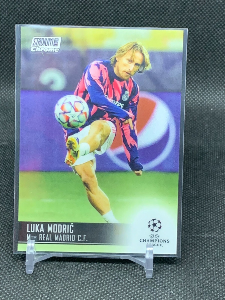 2021 Topps Stadium Club Chrome Base #79 LUKA MODRIC Real Madrid | eBay
