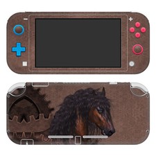 OFFICIAL SIMONE GATTERWE STEAMPUNK HORSE VINYL SKIN FOR NINTENDO SWITCH LITE