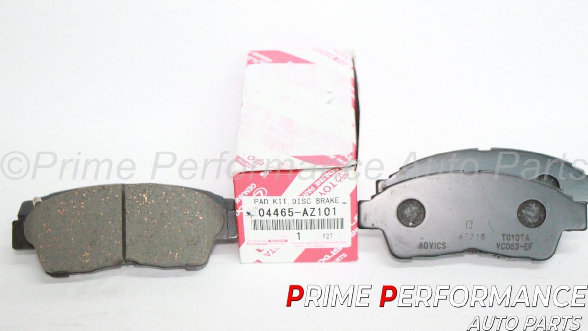Toyota RAV4 1996-2000 Front Ceramic Brake Pad Set Genuine 04465