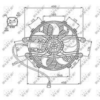 Nrf 47747 LüFter MotorlüFter MotorküHler LüFtermotor LüFterrad KüHlerlüFter