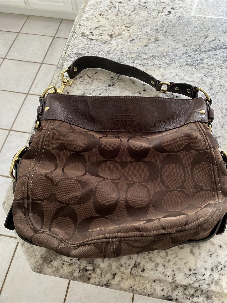 coach zoe hobo bag