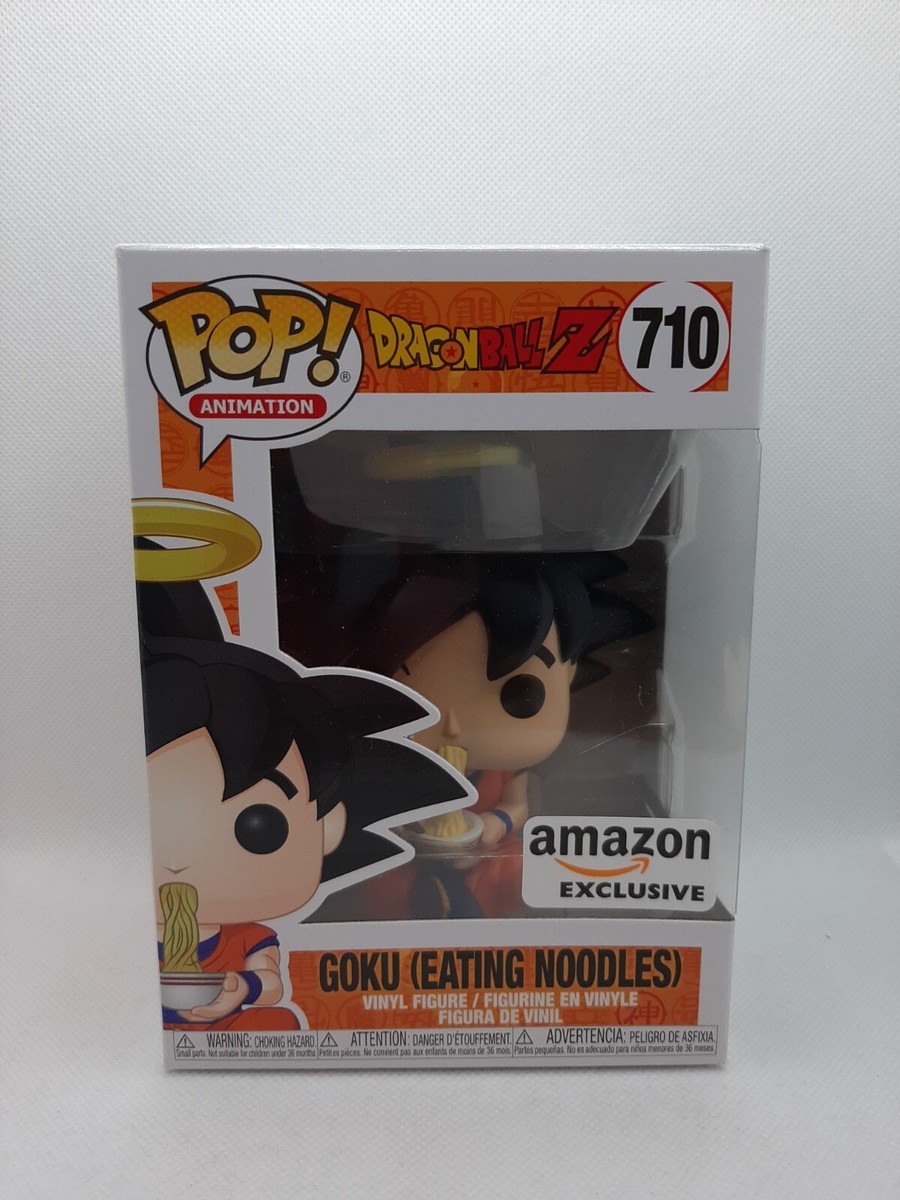 Funko Pop Animation Goku Eating Noodles #710 Dragon Ball Z Amazon