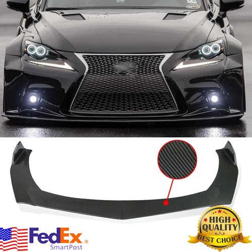 Carbon Fiber Front Bumper Lip Spoiler Splitter For LEXUS IS200T IS250