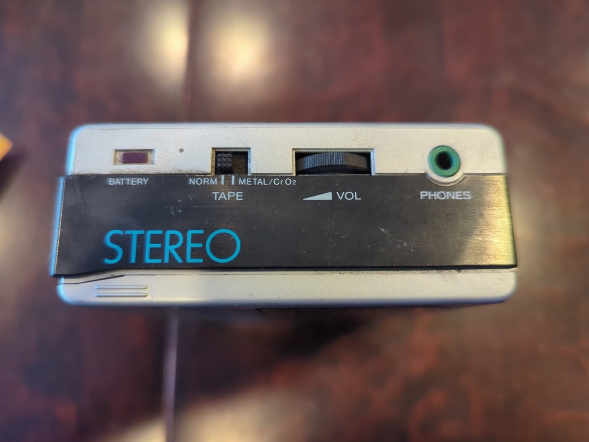 Vintage 80s Sony Stereo Walkman WM-8 Cassette Tape Player Vintage 80s Sony Stereo Walkman WM-8 Cassette Tape Player
