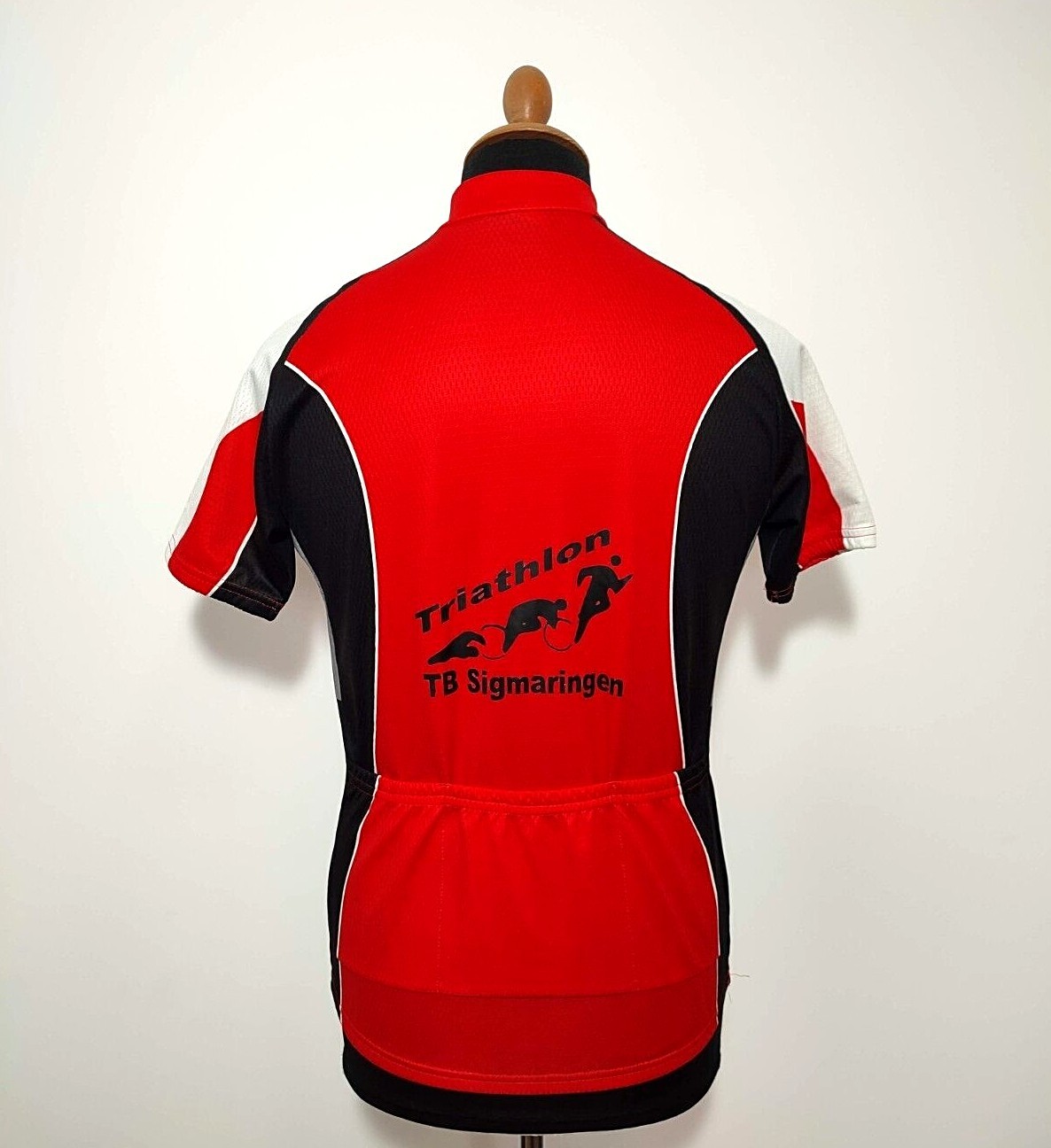 Biemme Cycling Jersey Size 2 Small S Red Short Sleeve Men's Casual Italy Made