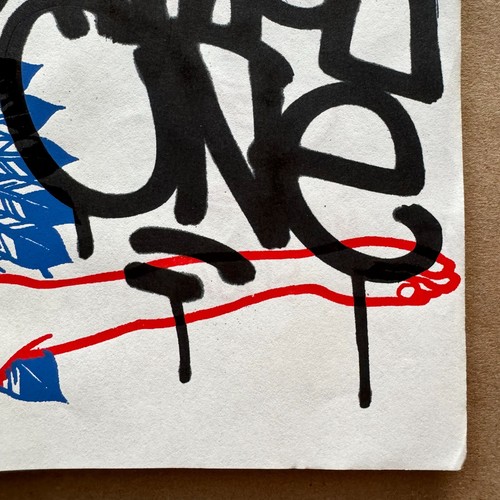 Barry McGee Larceny Signed Silk Screen Graffiti Art Zine Twist Handstyle Rare - Picture 4 of 9