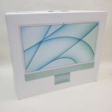 Apple iMac 24-Inch M1 2021 16GB RAM 2TB SSD Label OEM Empty BOX ONLY - Green