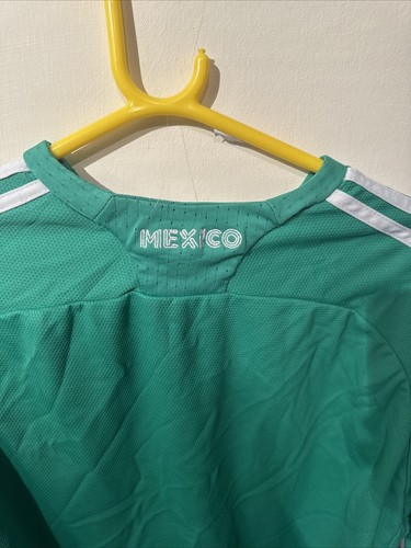 MEXICO NATIONAL TEAM 2008 HOME FOOTBALL SOCCER SHIRT JERSEY CAMISETA ADIDAS XL - Picture 9 of 12