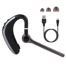 Wireless 5.0 Earpiece Wireless Headset Noise Cancelling Earbuds Driving Trucker