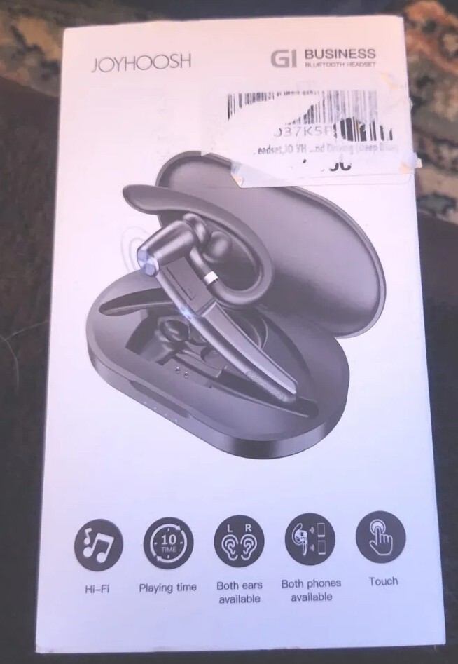 Joyhoosh  Bluetooth Earpiece, Bluetooth Headset with MIC, Trucker Bluetooth...
