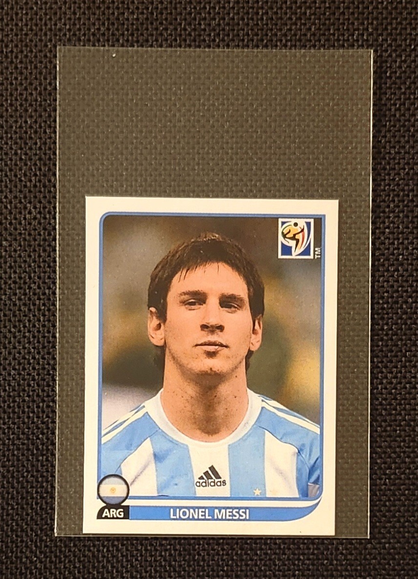 Fifa World Cup South Africa 2010 Lionel Messi Panini Version Coca-cola