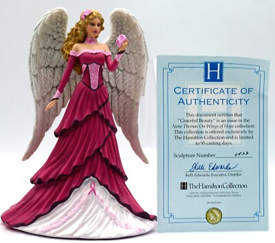 Angel Figurine Graceful Beauty from Nene Thomas On Wings of Hope Collection COA