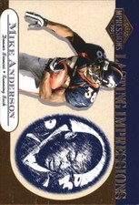 2001 Pacific Impressions Lasting Impressions #4 Mike Anderson - NM-MT