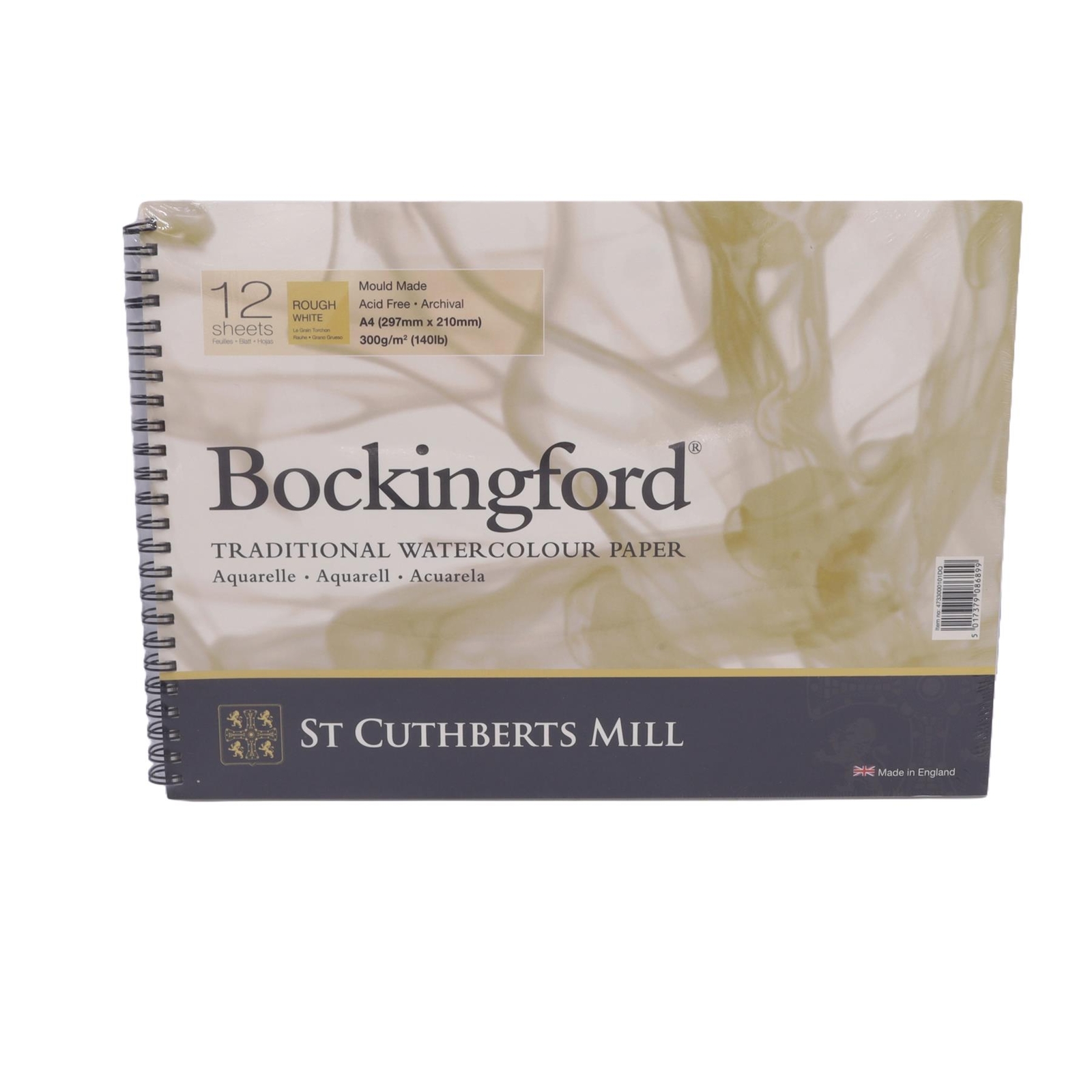 Bockingford Watercolour Pad Spiral Bound Paper A4 Rough