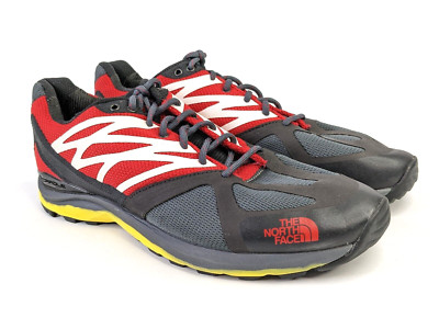 The North Face Mens Litewave Guide Size 9 Red Black Sample TNF No Insoles