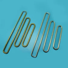 Metal Wire Oval Rectangle Ring Belt Bag Loops For Strapping 50/75/100/150mm