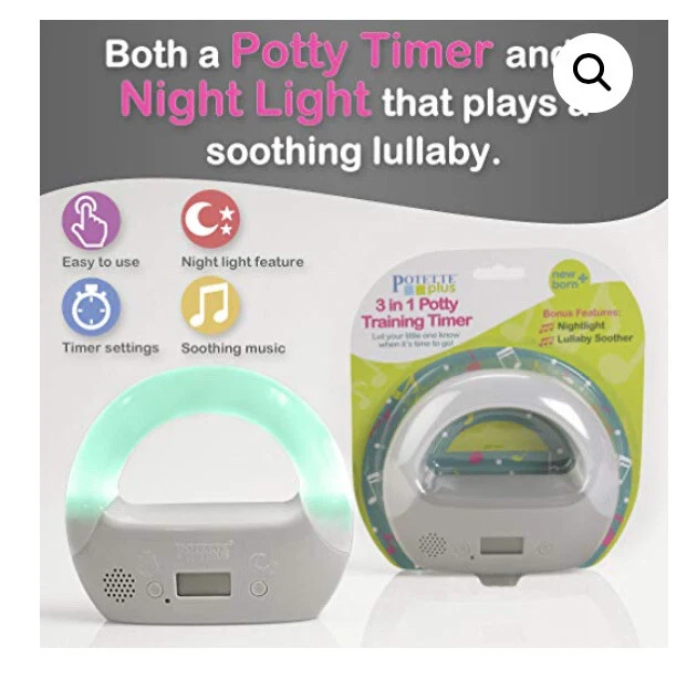 Set of Potty Training ( 2-in-1 Travel Seat, 2 30-pack Liners and Timer ) - Image 4 of 4