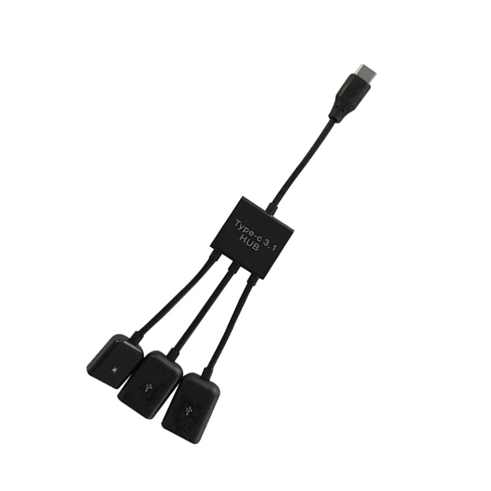 3-Port USB 3.0 Flash Drive Hub for Laptop & PC Adapter