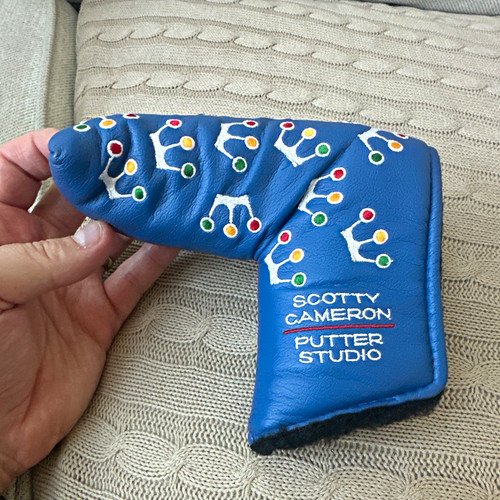 Scotty Cameron Blue Crowns Putter Cover Putter Studio.. No Tool