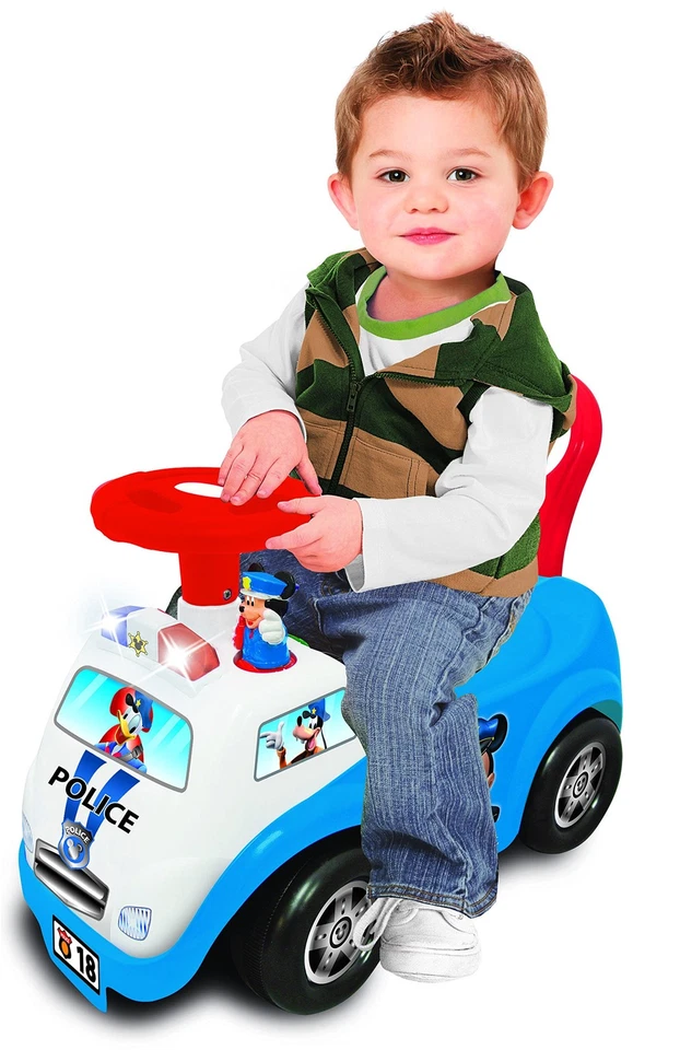 Coche Policia Con Luces y Sonidos Mickey Mouse Carritos Para Niños De 1 2 3 Años - Image 4 of 4