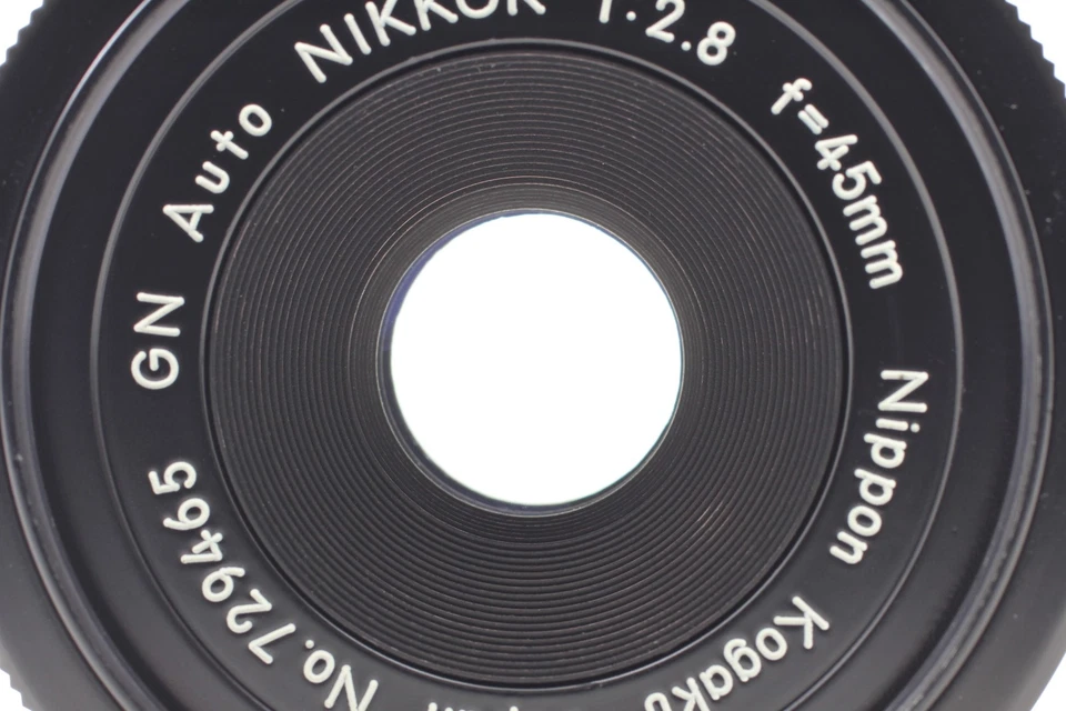 Ai преобразованный [КАК НОВЫЙ] Nikon GN Auto Nikkor 45 мм f/2.8 MF блин объектив из Японии - Изображение 4 из 4